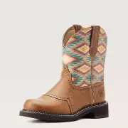 Ariat,Womens Fatbaby Heritage Farrah, Aztec Blanket