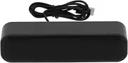 Mini USB Speaker, Loudspeaker Box, Computer Speaker, Stereo Speaker, Stereo Soundbar Built‑in Decoded Sound Card for Home Computer