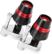 Motorbike Crash Slider for Yamaha YZFR6 YZF R6 YZF-R6 2006-2016 Motorcycle Accessories Extended Frame Slider Crash Protector Falling Protection Crash Pad (Color : Red)