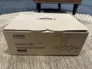 iDOO Indoor LED Black Hydroponic 12-Pod Herb Garden Grow System Model: ID-IG301