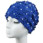 Swim Cap for Adults Nylon Breathability Stretchy Comfortable Swimming Surfing
