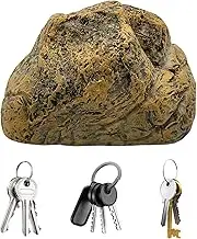 Rock Key Hider | Stone Key Storage Boxes,Resin Faux Spare Key Hiders A Key Safe Storage Box for Yard Statues Ornament Decoration