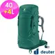 【德國deuter】FOX拔熱背包40＋4L （3611222 綠/自助旅行/登山/健行）_廠商直送