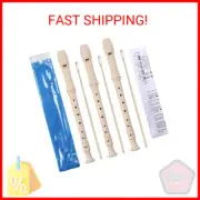 SANNIX 3 Pack 8 Hole Soprano Descant Recorder Instrument for Kids Recorders with