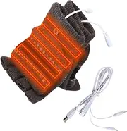 [Humkopnl] Hand Warmers Gloves | Heated Mittens Full & Half Fingers USB Heating Gloves - Portable Hand Warmer Laptop Gloves Mittens for Riding, Running, Skiing