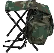 Backpack Stool, Portable Folding Camping Stool, Foldable Fishing Chair, Portable Backpack Chair, Portable Lightweight Stool Backpack for Outdoors Hiking Hunting Travel