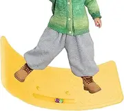 Balance Boards pp Board for Kids, Teens, Adults, Open-Ended Curved Balance Learning Board - Mat for Kids, Balance and Stability Balance Dance Floor Spin Disc for Ice Skaters Cheerleaders