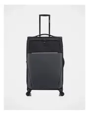 [Monsac] Pro Flex 80cm Soft Side suitcase in Black EL6335LB