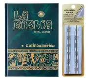 Biblia Catolica Latinoamericana Letra Grande Edicion Cartone en Español con Seña