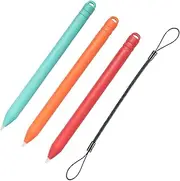 Replacement Colorful Stylus Drawing Pen and Lanyard for LCD Writing Tablet, Colorful Drawing Tablet,Kids Drawing Pads,Doodle Board(3 Pack Stylus Pens(Random Colorful) and 1 Lanyard)