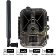 4G 4K 36MP Camera Photo Trail Camera Invisible IR LED Night Vision 120