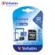 【Verbatim 威寶】32GB microSDHC UHS-1高速記憶卡-含轉卡(44083HS6)