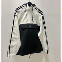 在飛比找蝦皮商城優惠-Adidas Originals 三葉草 男款 連帽 衝鋒衣