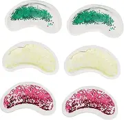 6pcs U-shaped Eye Patch Cooling Eye Cold Compress Hot Cold Eye Pads Dark Circles Eye Patches Under Eye Pads Eye Cold Eye Shades for Sleep Pvc Flash Chip