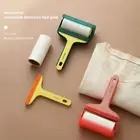 Lint Roller Detachable Dust Wiper Plastic Lint Remover Fuzz Fabric Shaver Brush