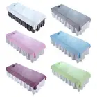 Beauty Massage Bed Cover Table Polyester Spa Salon Couch Sheet Cover Tool + Hole