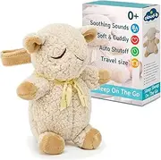 Cloud b Sound Machine with White Noise Soothing Sounds | Adjustable Settings & Auto-Shutoff | Ideal for Travel | Sleep Sheep On The Go