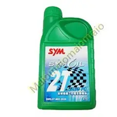 【maio機車材料精品】SYM 二行程原廠環保(低煙)噴合機油2T(一罐130。2罐250)