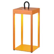 Vestland Orange Portable and Rechargeable Table Lamp