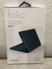 NEW Zagg Keys Folio Apple iPad Mini w/Retina Display Bluetooth Keyboard backlit