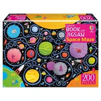 在飛比找momo購物網優惠-Usborne Book and Jigsaw Space 