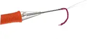 DIYEAH 1Set DIY Embroidery Pen with Punch Needle Pens Threading Steel Wires for Stitching and Needlework Comfortable Handle for Easy Use for Crafting and Sewing