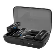 Boya Boyalink Black 3-in-1 Compact Wireless Microphone -Black