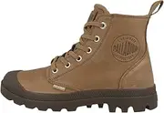 [Palladium] Unisex Adults’ Pampa Zip Leather Ankle Boot