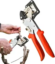 Grafting Tools for Garden | 2-in-1 Plant Grafting Scissors,Heavy Duty Gardening Pruning Clippers for Fruit Tree Cutting Branch Vine