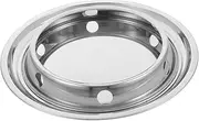 GARVALON Versatile Wok Rack Pot Stand Rebar Support 24cm Camping Pan Rack Stove St