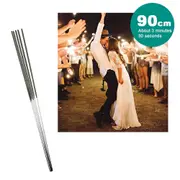 90cm Large Sparklers Party Sparkler For Birthdays Party Parties Wedding Low Smoke Gold Sparklers