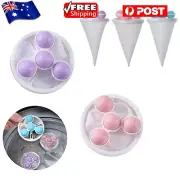 Reusable Wash Machine Hair Lint Catcher Removal Net Bags Float Filter Collector