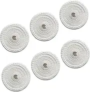BRIGHTFUFU 6 Rolls Elastic Meat Netting Roll Cotton Thread for Sausage Ham Pork Cooking Supplies for Trussing Smoking Roasting for Home Food Shops