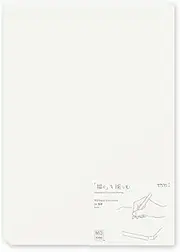 Midori 15238006 Memo MD Paper Pad, Cotton A4, Unruled