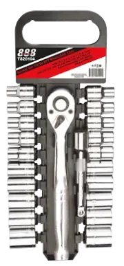 SP Tools Socket Set 1/2 Drive 12 Point Metric/SAE 22Piece T820305