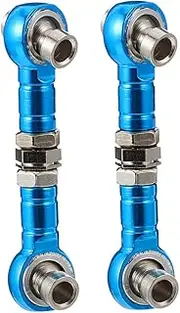 OKUMEYR Linkage Steering Rods Turnbuckle Rod for Rc Car 2pcs Replacement Parts for Trucks 3mm Ball Head