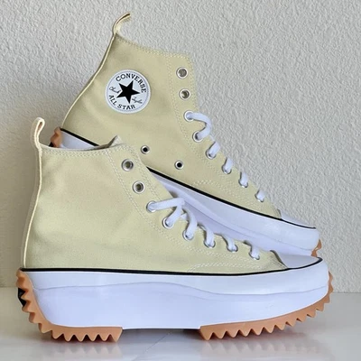 Converse Run Star Hike Platform Hi Top Yellow 'Lemon Drop' A02132C