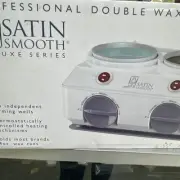 SATIN SMOOTH Professional Double Wax Warmer SSW3C for 14 oz wax cans deluxe sr
