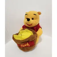 在飛比找蝦皮購物優惠-維尼 束口袋蜂蜜罐 Winnie the Pooh 娃娃 玩