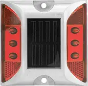 LED Solar Power Ground Marker Lights Waterproof Spike Lamp for Outdoor Driveway Road