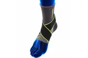 Bodyassist Contoured Sports Ankle With Strap Lock Black Small