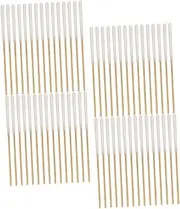 LIFKOME 60pcs Long Cotton Swabs for Makeup Application Durable Cotton Sticks for Women Eyebrow Makeup Accessory Convenient Cleaning Tool for Beauty Routines