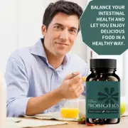 Digestive Health Probiotics 3-in-1 Intestinal Health Flora Balance 60 Capsules
