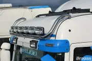 Roof Bar + LEDs + Spot Lights + Amber Beacon For Scania P G R Pre 2009 Highline