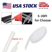 3:1 Ratio Heat Shrink Tubing Waterproof Adhesive Shrinkable Tubes Marine US