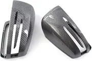 Replacement Covers 2pcs Side Mirror Cover Cap Rear View Mirror Cover Protector For W204 W212 W218 W176 W221 Car Accessories