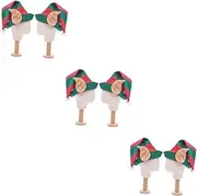 Totority 3sets and Girls Hat Clown Ears Party Headwear Ears for Adults Photo Props Universal Size 2pcs*3