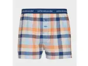 Peter Alexander Men’s Peach Buffalo Boxer Shorts - Size M - BNWT