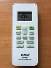 Air Conditioner Remote Control Midea MSK-09HRN1-QC7G, MSK-12HRN1-QC7G WARRANTY