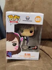 Funko Pop Overwatch Dva #491 - Diamond Edition GameStop Exclusive